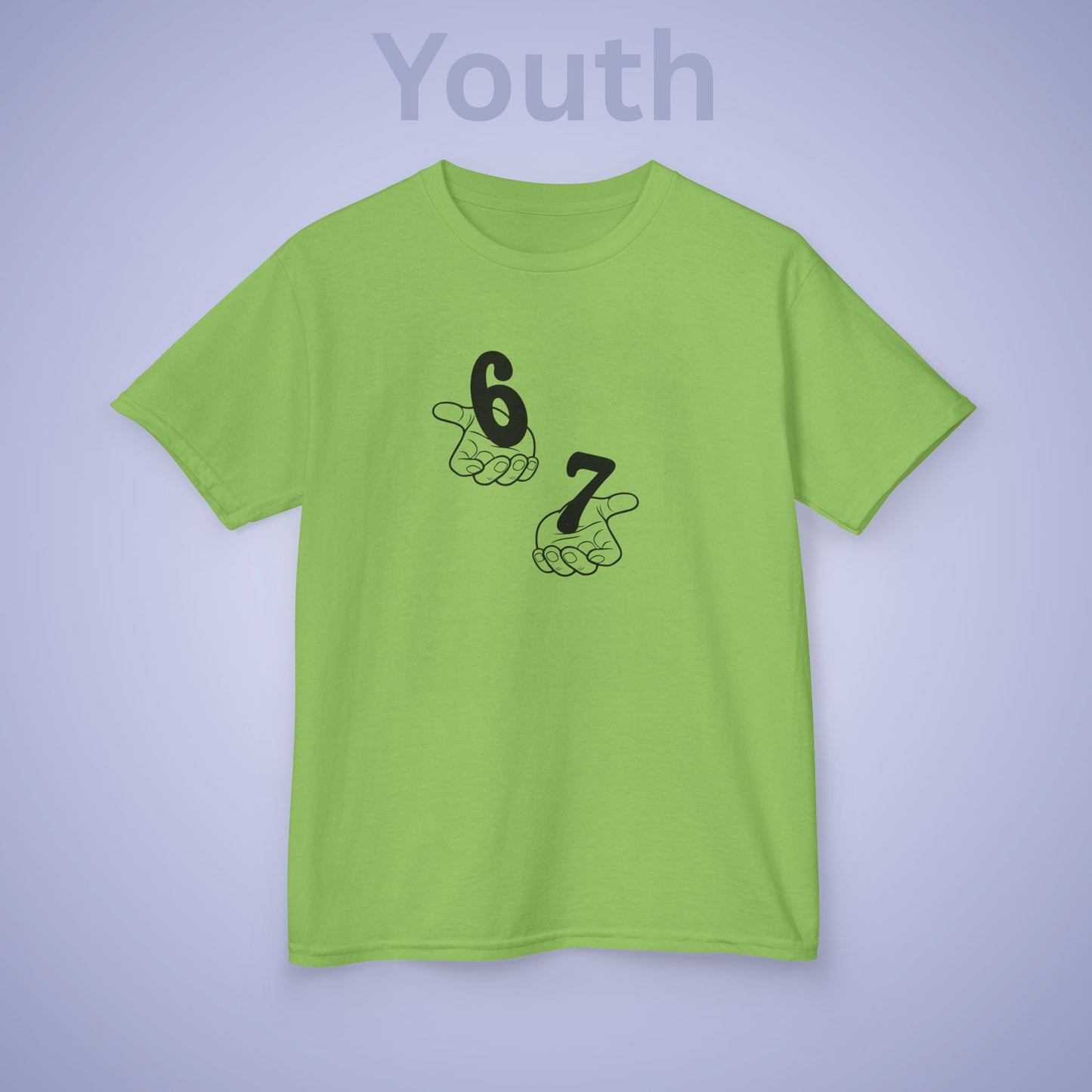 Juggling Hands 67 Tee Fun Trending Kids Cotton T Shirt Six Seven Youth