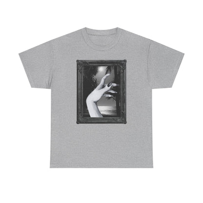A Hand at the Beach Spooky Halloween T-Shirt | Photographic Design