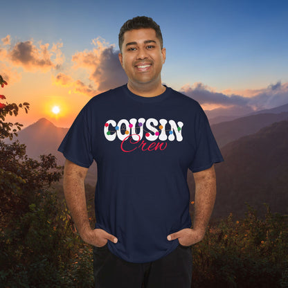 Cousin Crew Christmas Lights White Family Matching Unisex T Shirt
