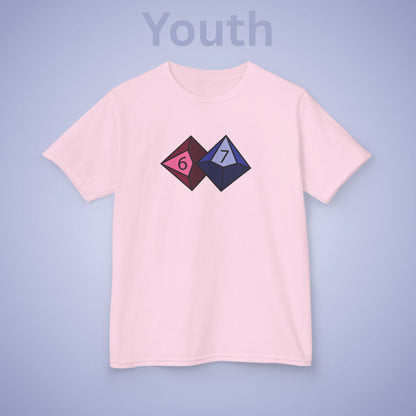 D10 Dice 67 Tee Fun Trending Kids Cotton T Shirt Six Seven Youth