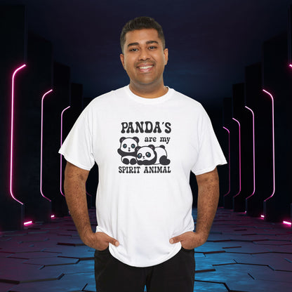 Panda's Are My Spirit Animal National Panda Day Unisex T Shirt