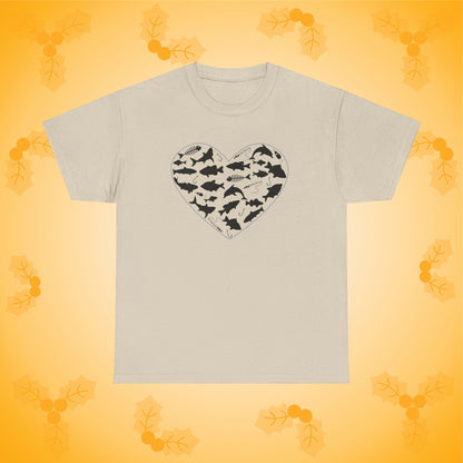 A Heart Full of Fish Unisex T-Shirt