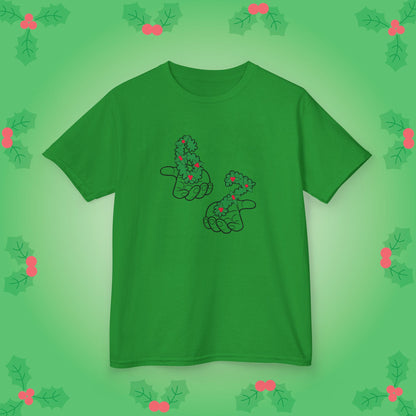 Holly Christmas 67 Tee Fun Trending Kids Cotton T Shirt Six Seven Youth