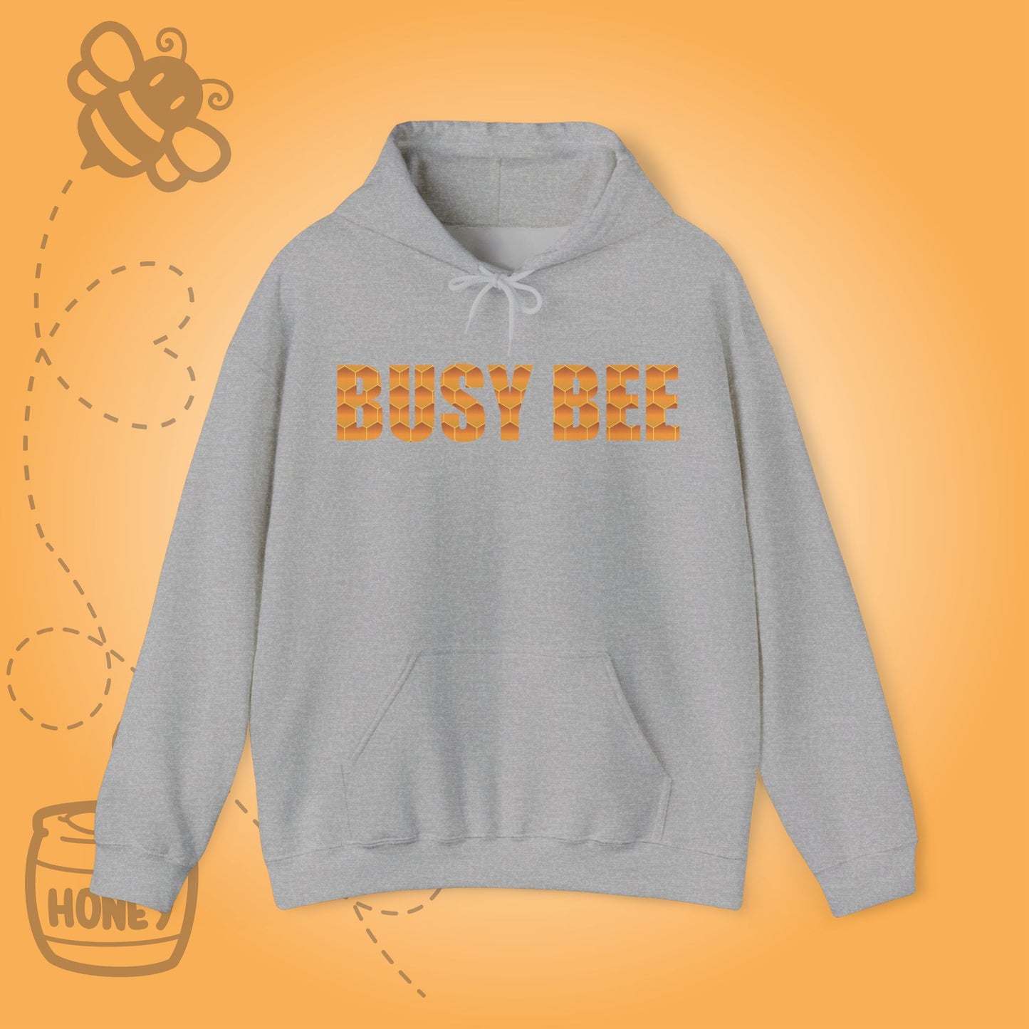 Busy Bee Unisex Hoodie Sweatshirt