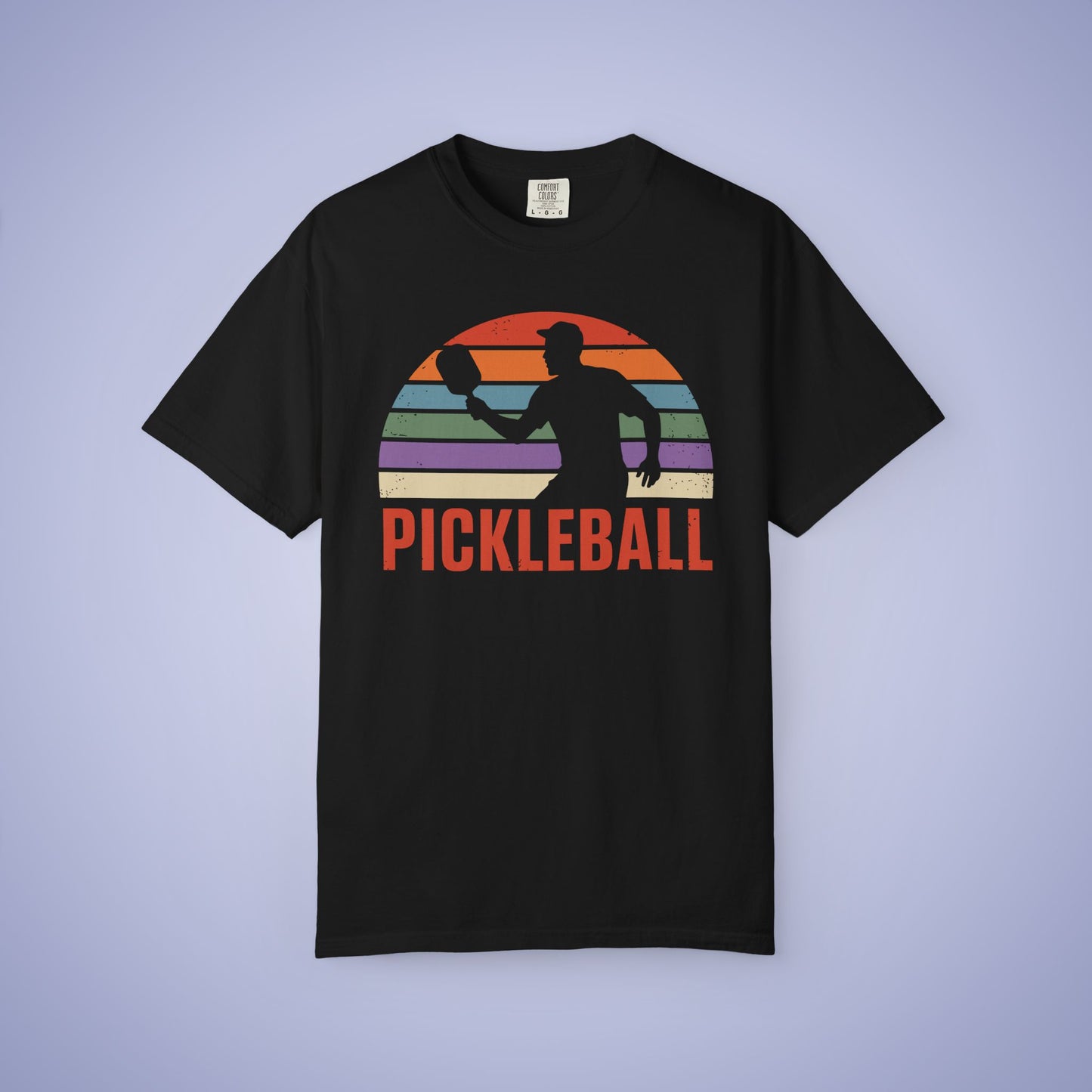 Retro Pickleball Comfort Colors T Shirt Unisex