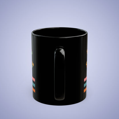 Retro Gaming Black 11oz or 15oz Coffee Mug Gamer Gift