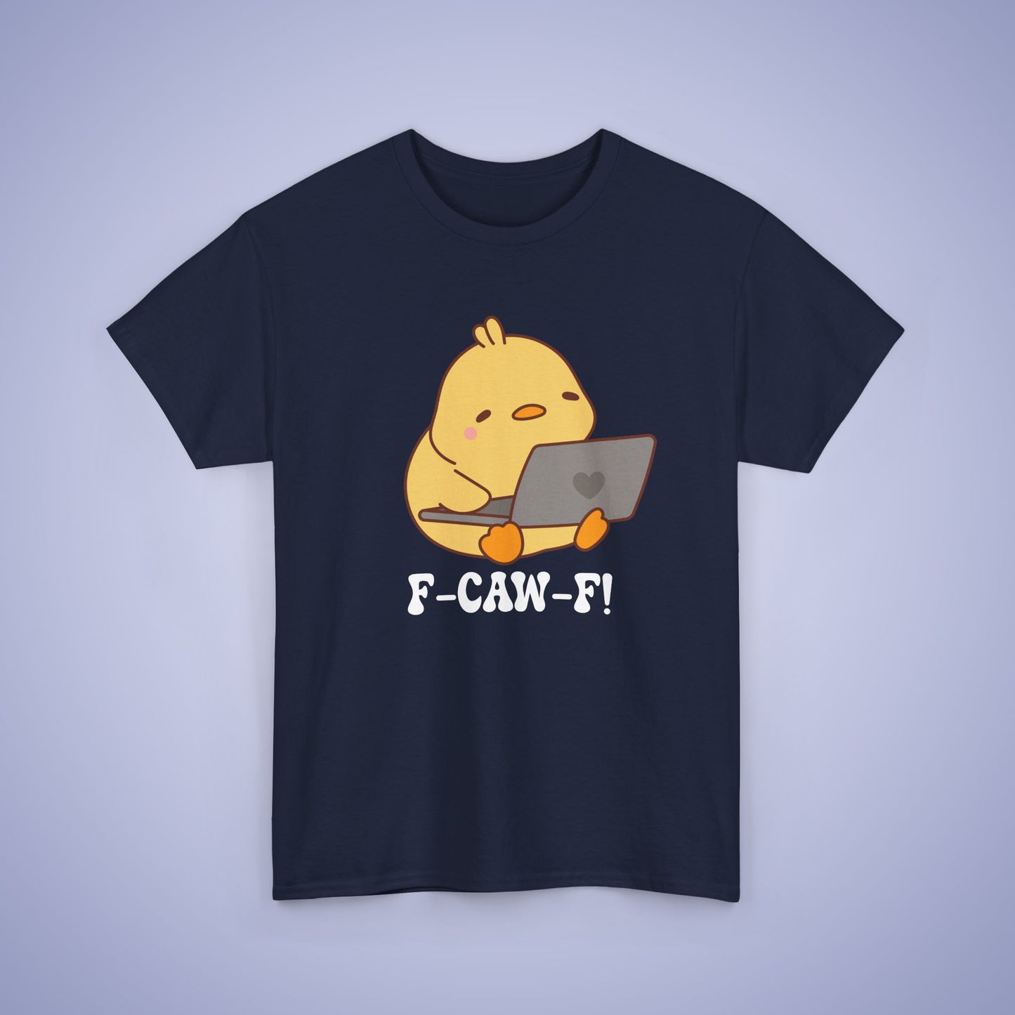 Gaming Laptop F CAW F White Cute Funny Chick Unisex Chicken T Shirt