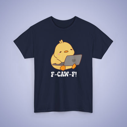Gaming Laptop F CAW F White Cute Funny Chick Unisex Chicken T Shirt