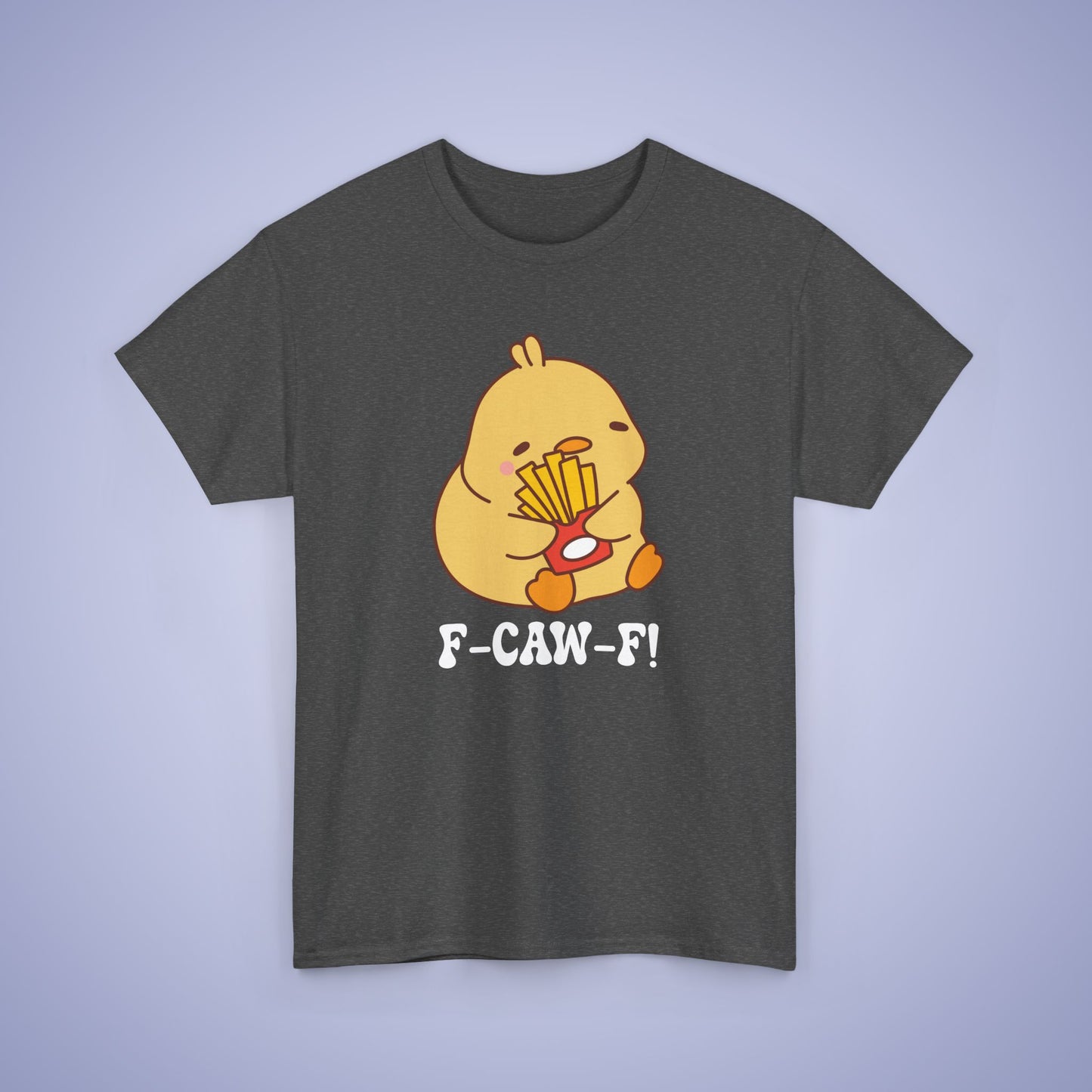 Chip Lover F CAW F White Cute Funny Chick Unisex Chicken T Shirt
