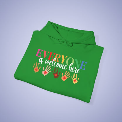 Everyone is Welcome Here Unisex Hoodie