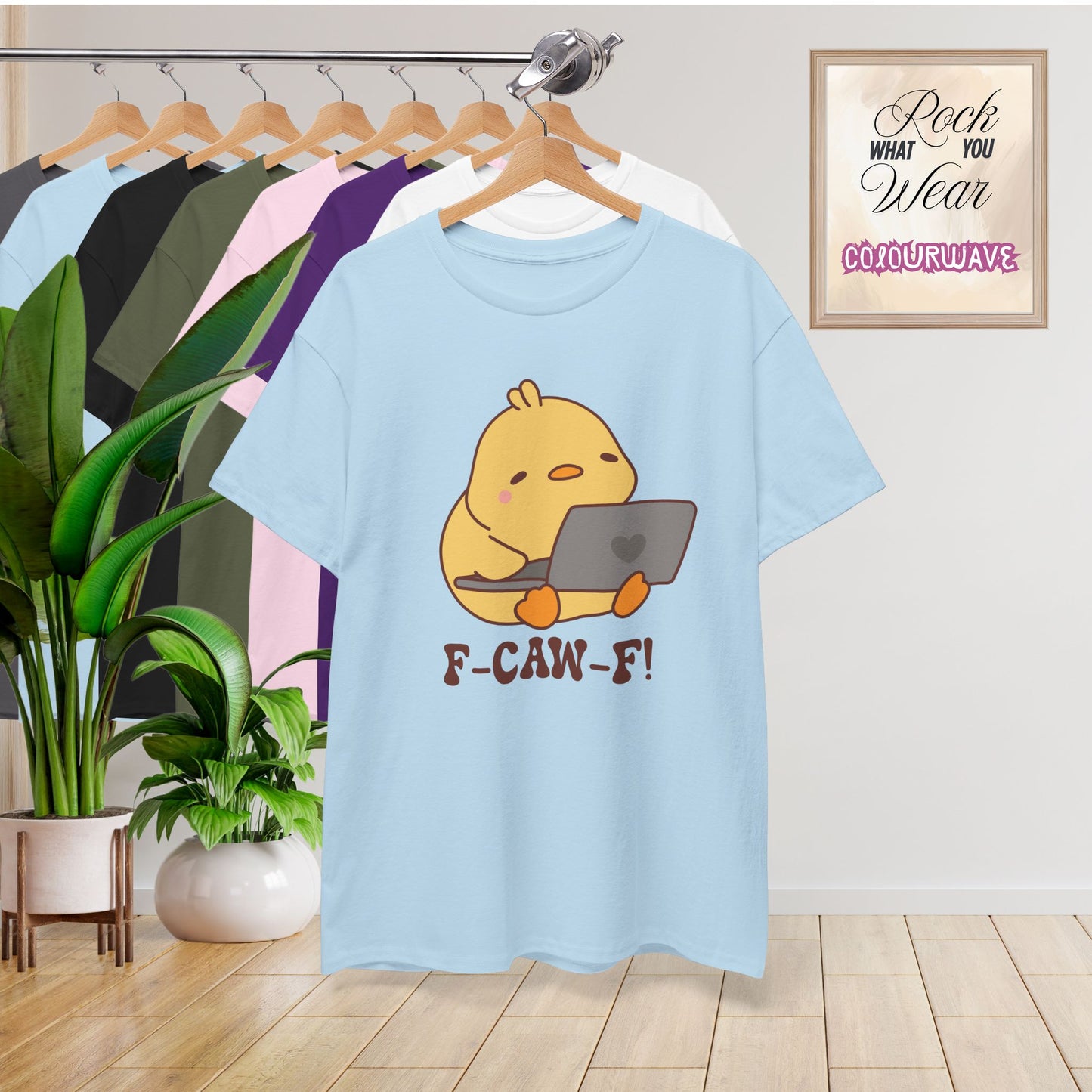 Gaming Laptop F CAW F Cute Funny Chick Unisex Chicken T Shirt