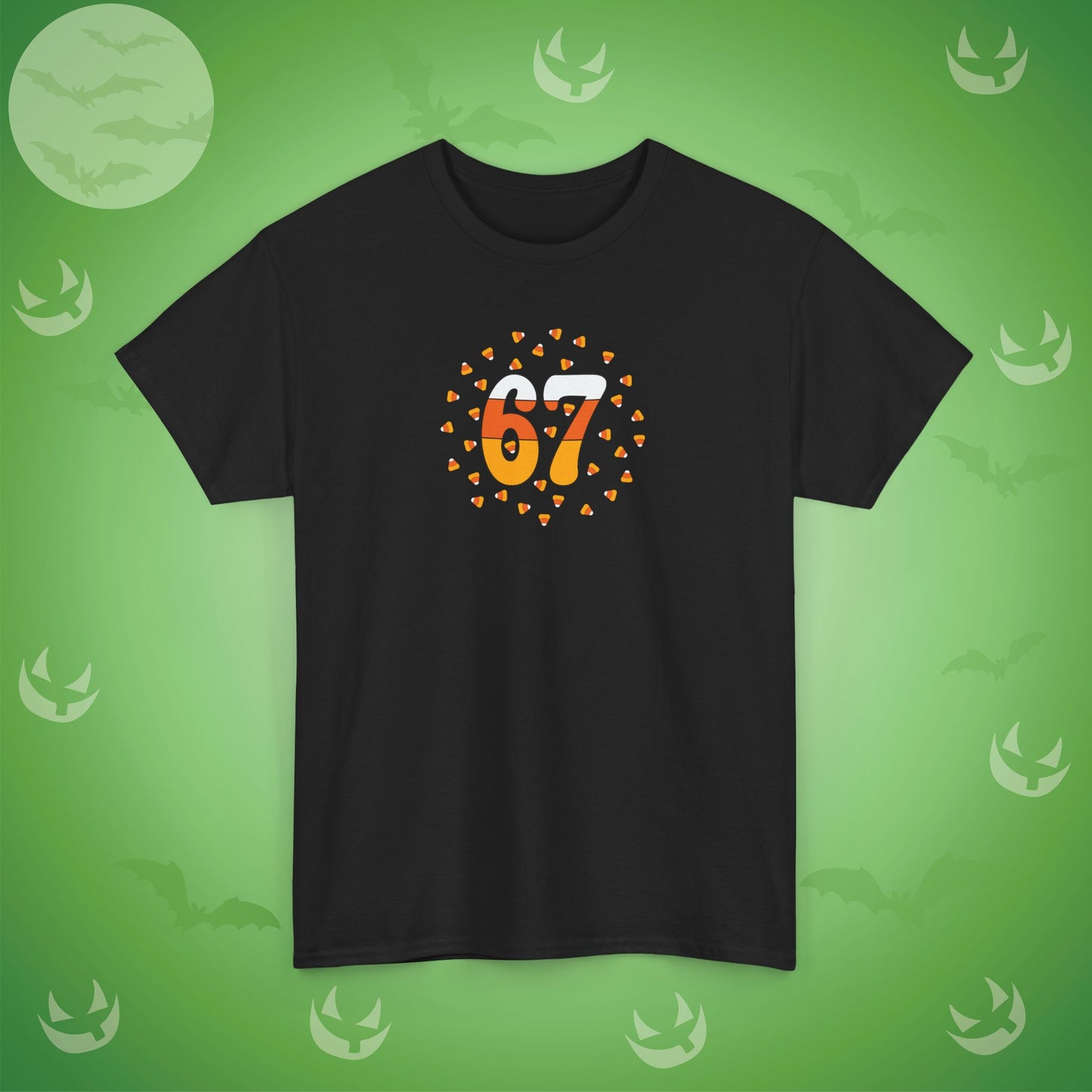 67 Candy Corn White Halloween Candy Unisex T Shirt