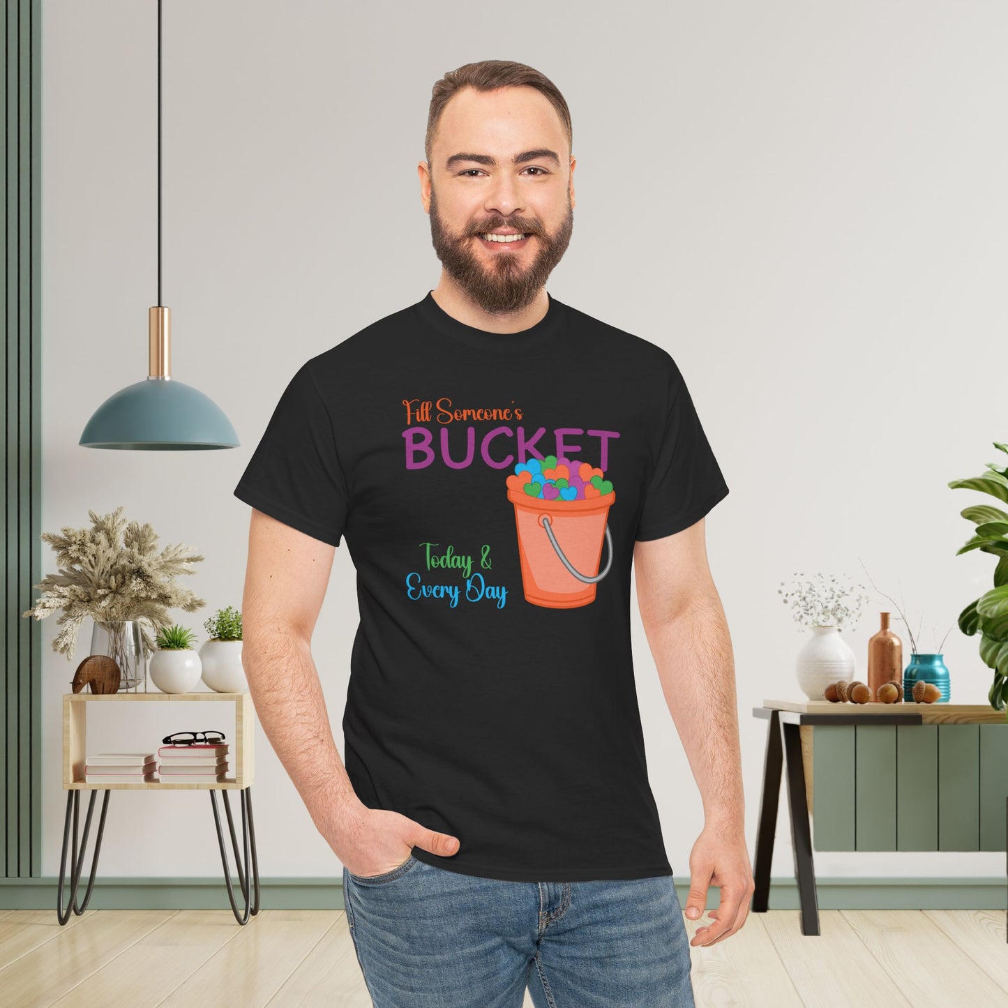 Fill Someones Bucket Unity Day Teachers T Shirt Unisex