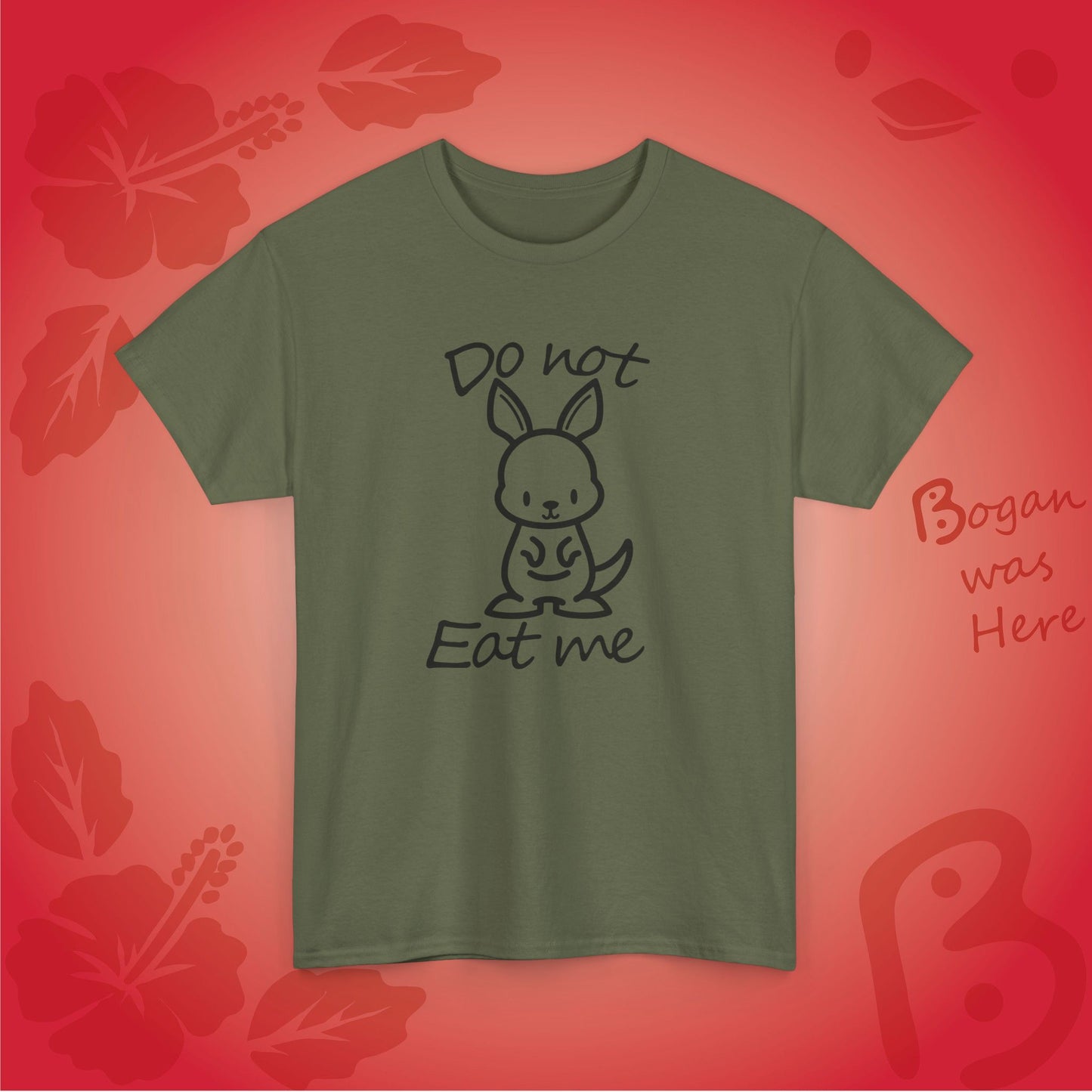 Do Not Eat Me Cute Kangaroo Bogan's Design Tshirt