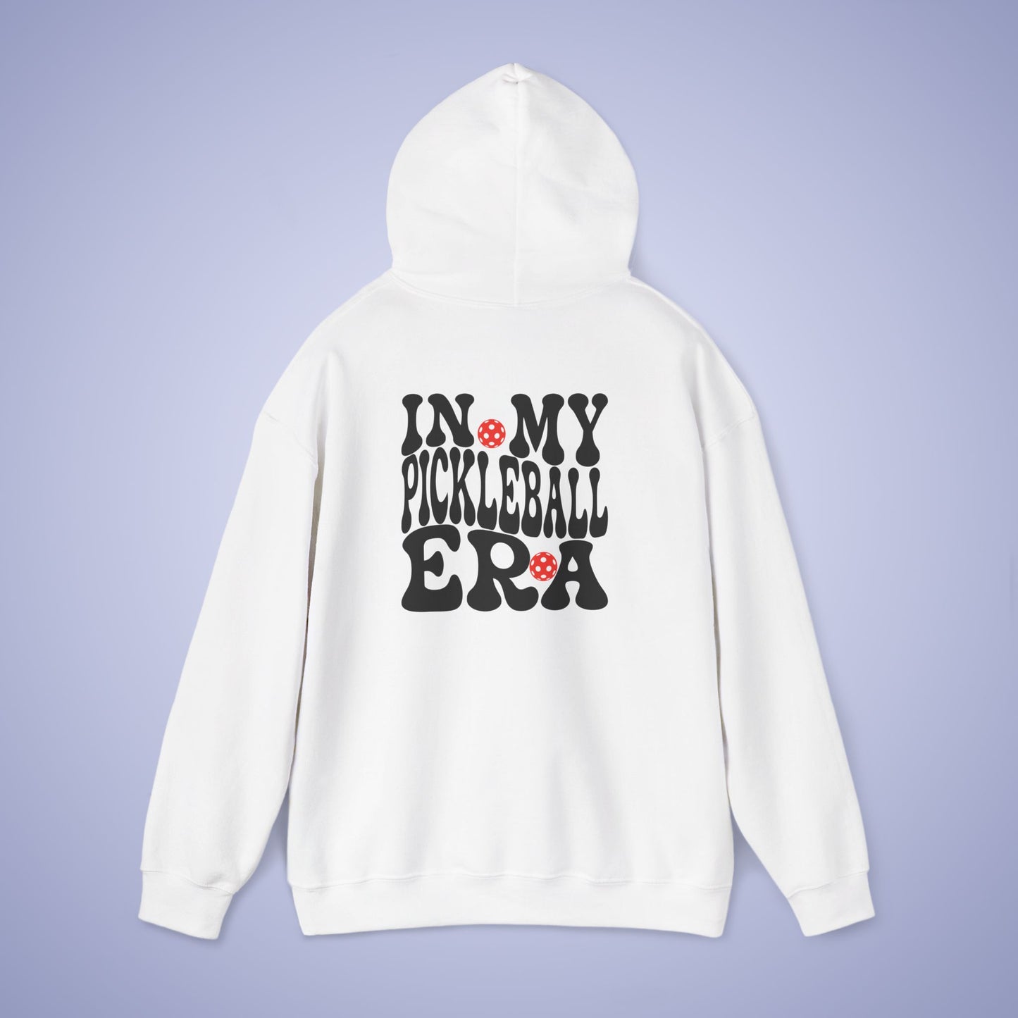 In My Pickleball Era Hoodie | Funny Pickleball Lover Gift Black Version