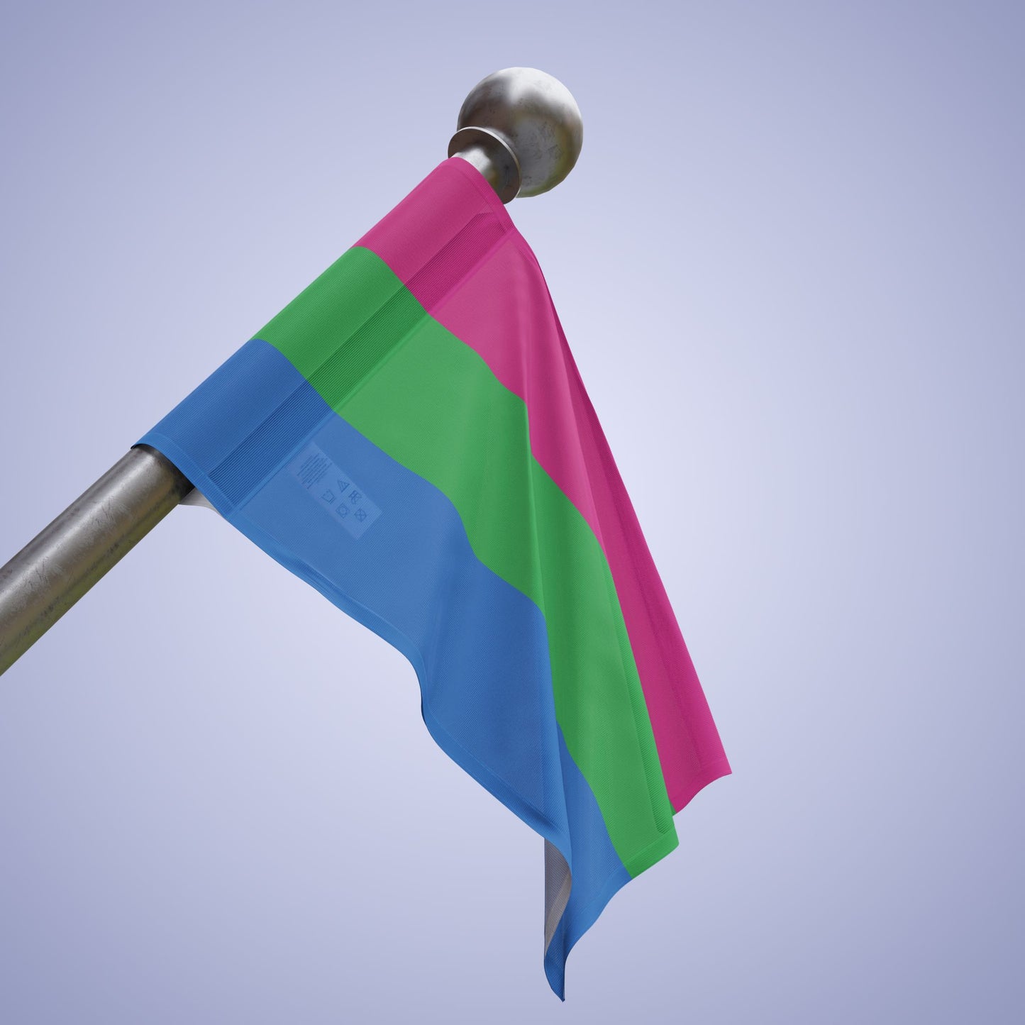 Polysexual Pride Month Flag Banner Small Medium & Large