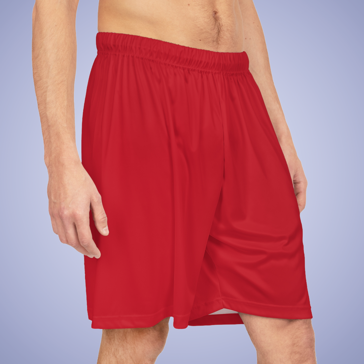 Cool Red Basketball Shorts