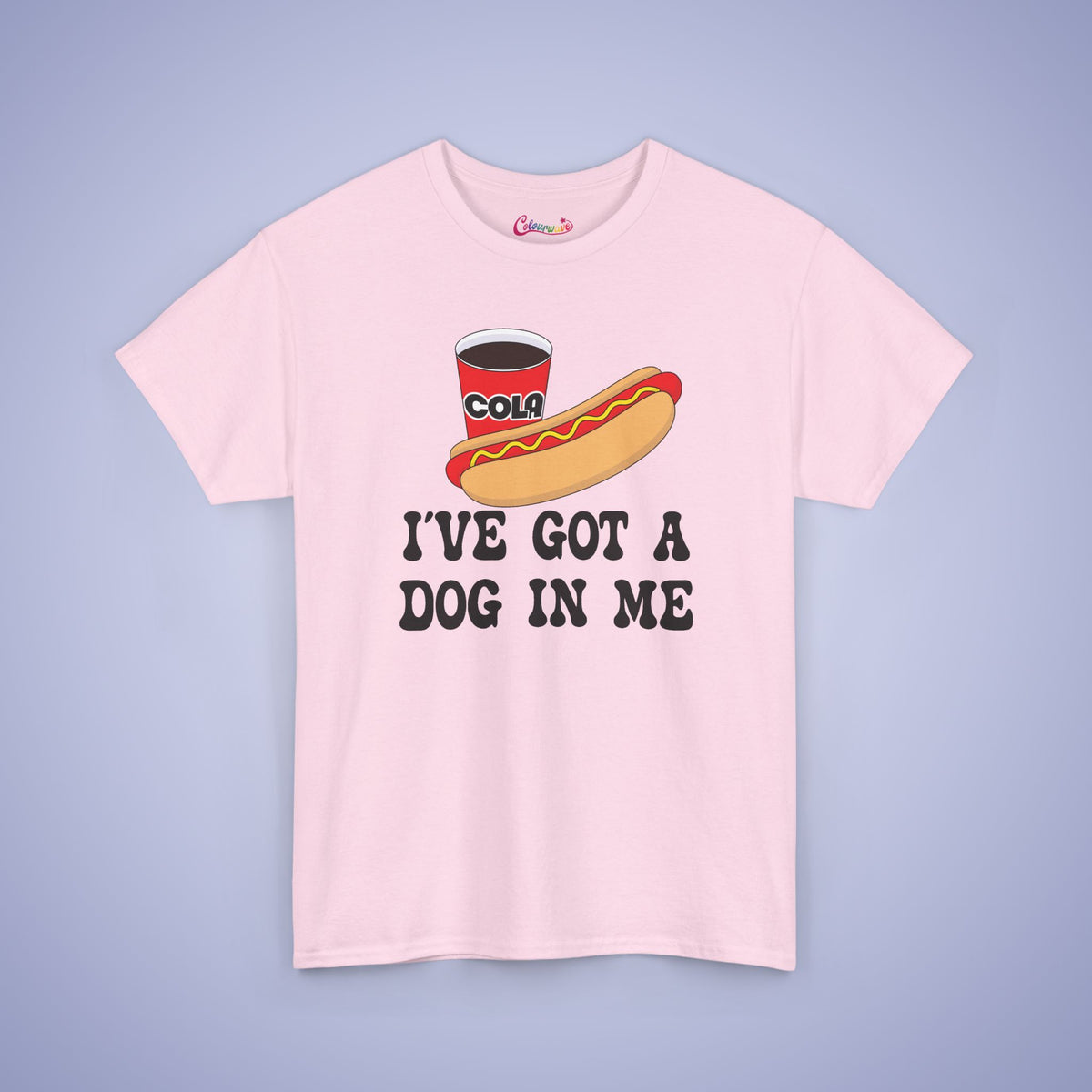 I've Got a Dog in Me Funny Hot Dog T-Shirt | Hot Dog Lover Gift Black