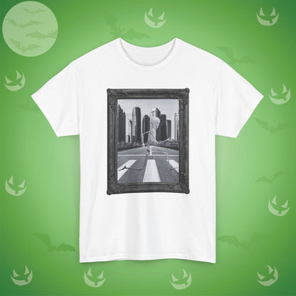 Skeleton Bolts It Halloween T-Shirt | Spooky Skeleton Photographic Design