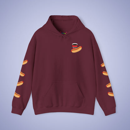 It's a Bad Day to Be A Hot Dog Hoodie | Hot Dog Lover Gift White