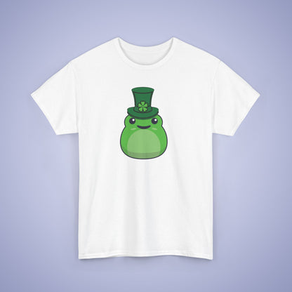 St Patrick's Day Graphic Tee Frog Lover Gift Unisex T Shirt