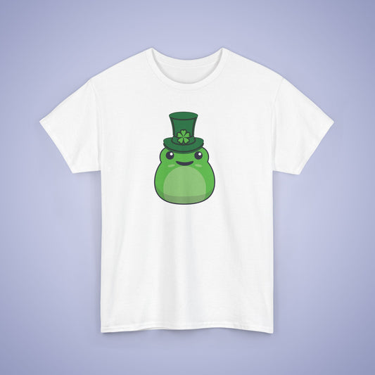 St Patrick's Day Graphic Tee Frog Lover Gift Unisex T Shirt