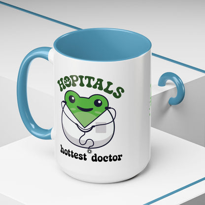 Hopitals Hottest Doctor Frog Lover Gift Coffee Mug Ceramic