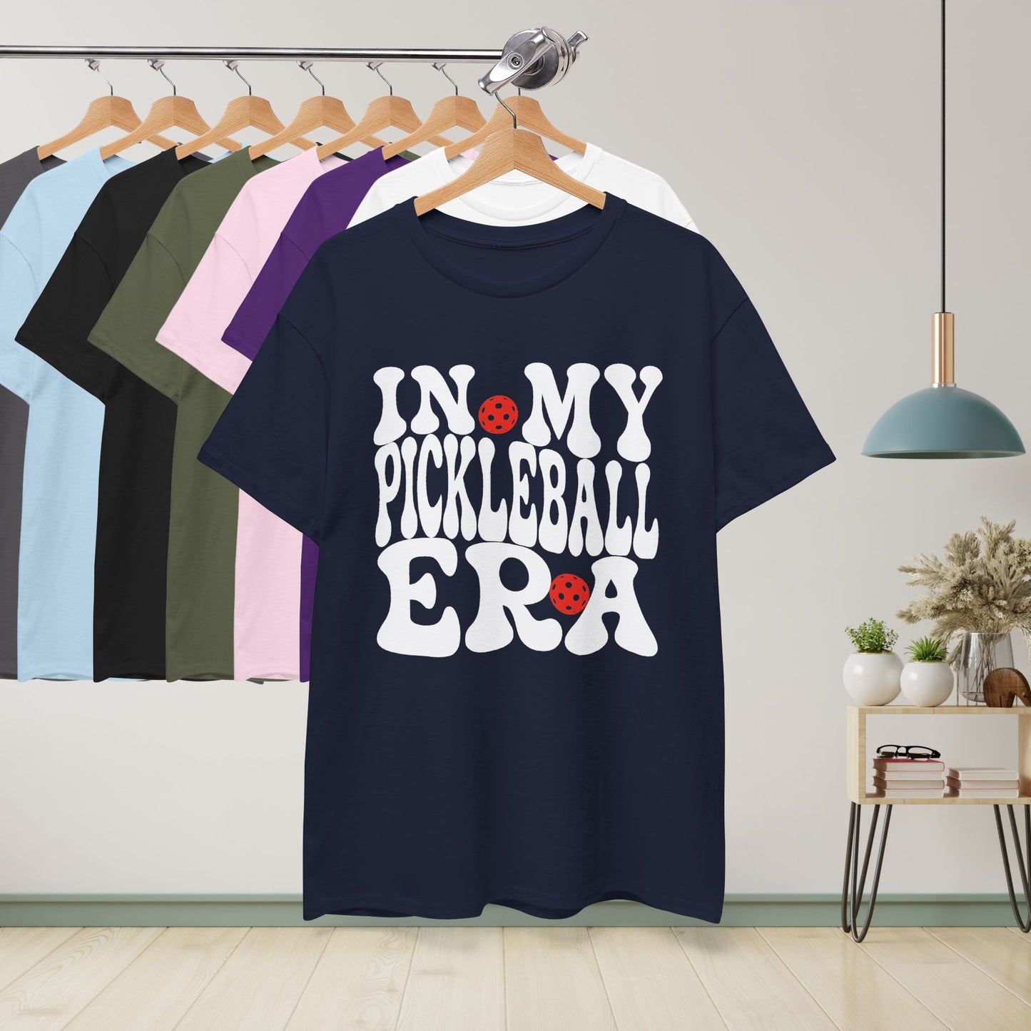 In My Pickleball Era Funny Pickleball T Shirt White Graphic Design