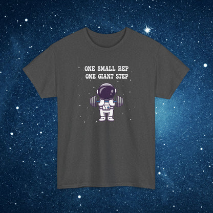 One Small Rep One Giant Step National Astronaut Day Unisex Graphic T Shirt