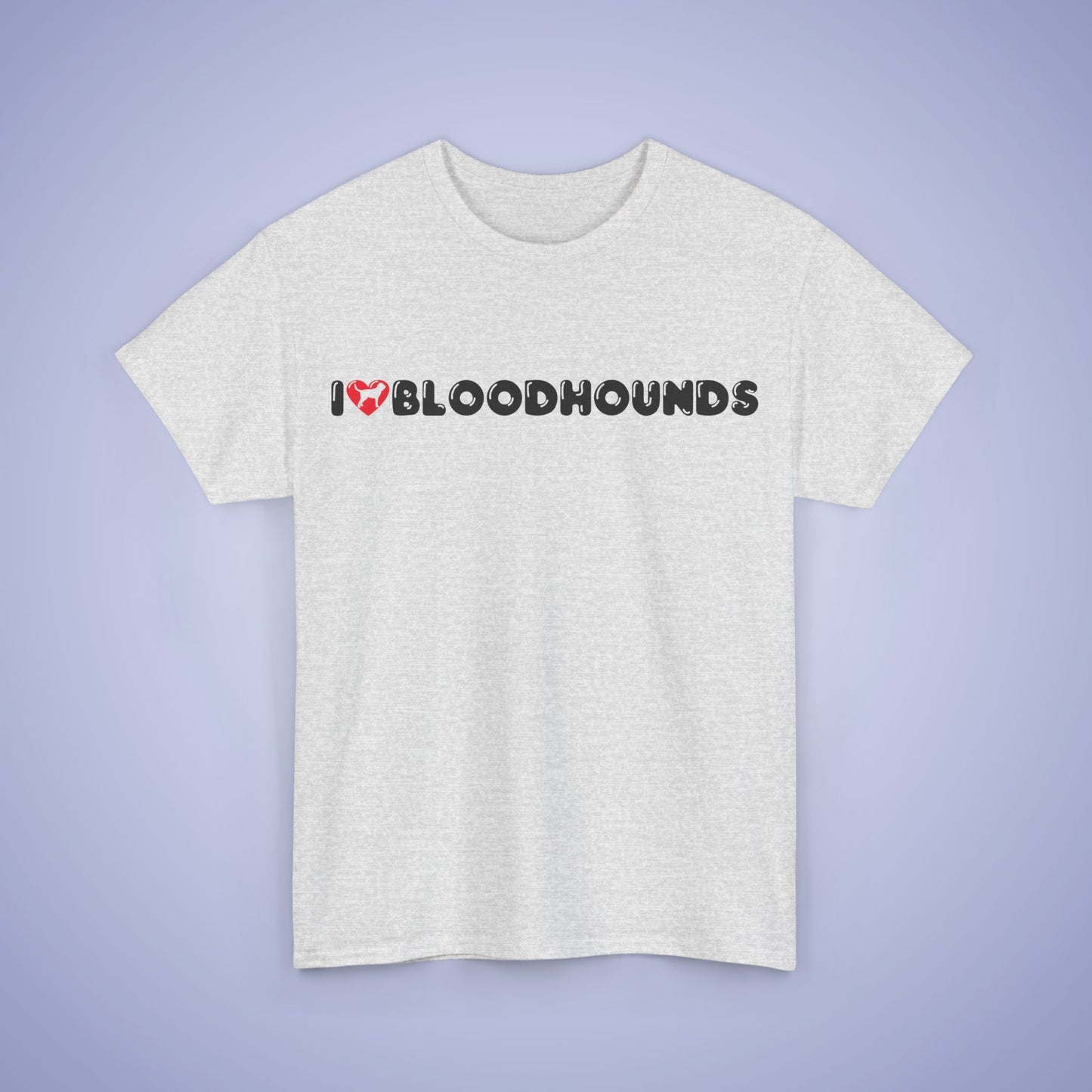 I Heart Bloodhounds Unisex T-Shirt