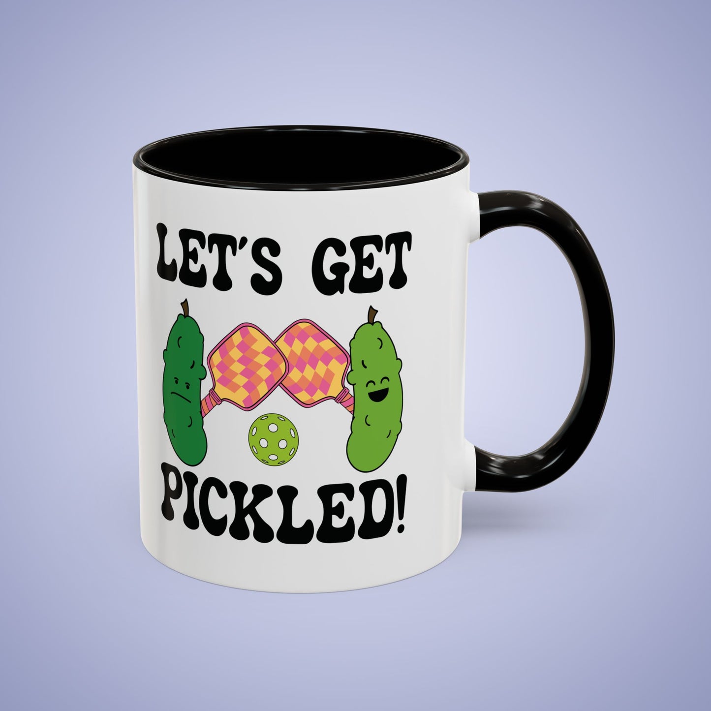 Lets Get Pickled Pickleball Mug | Fun Pickle Lover Gift Mug