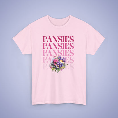 Pansies Unisex T-Shirt