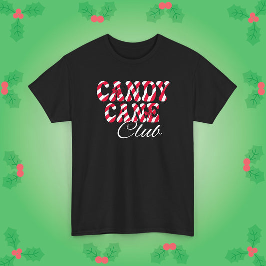 Candy Cane Club Christmas Unisex T Shirt