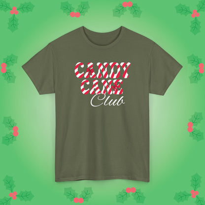 Candy Cane Club Christmas Unisex T Shirt