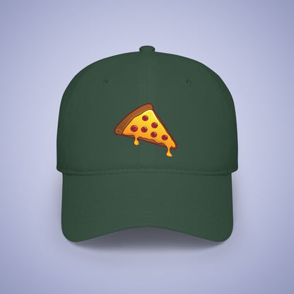 Pizza Slice Graphic Art Cap Low Profile Baseball Hat for Pizza Lovers