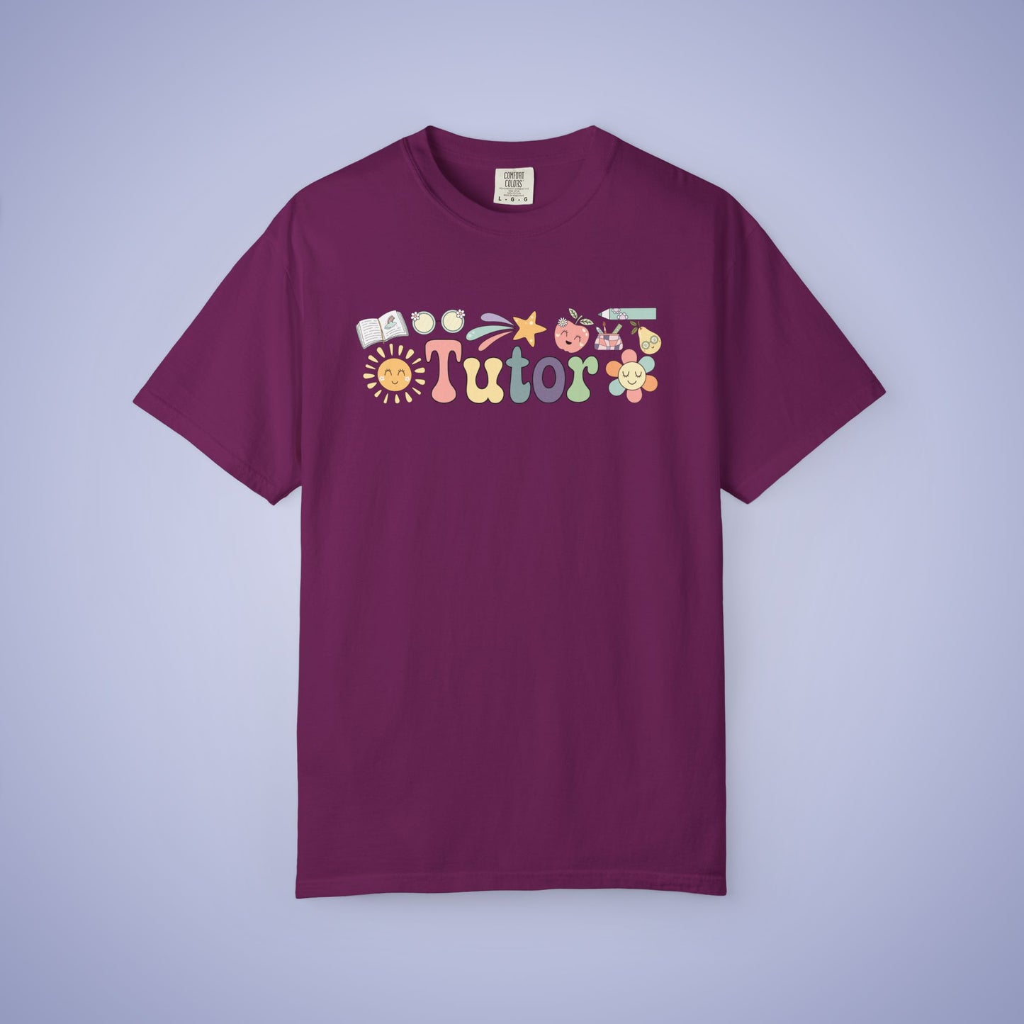 Tutor Teacher T Shirt Retro Comfort Colors Unisex Back to School