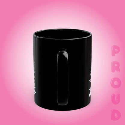 Heterosexual Pride Month LGBTQ Black 11oz or 15oz Coffee Mug