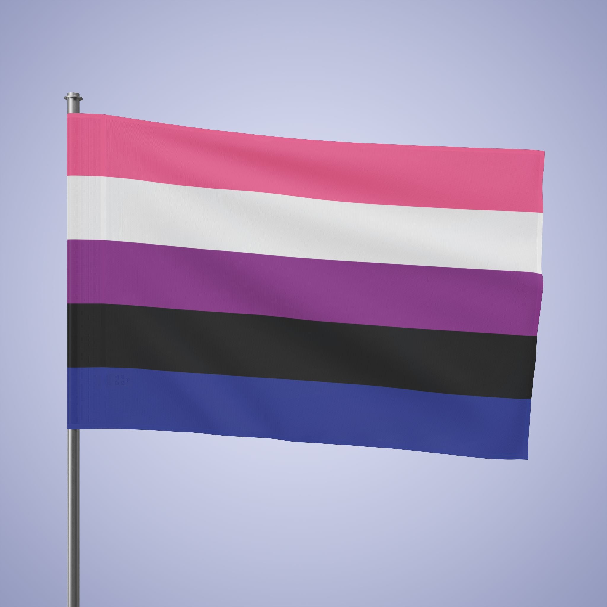 Gender Fluid Pride Month Flag Banner Small Medium & Large