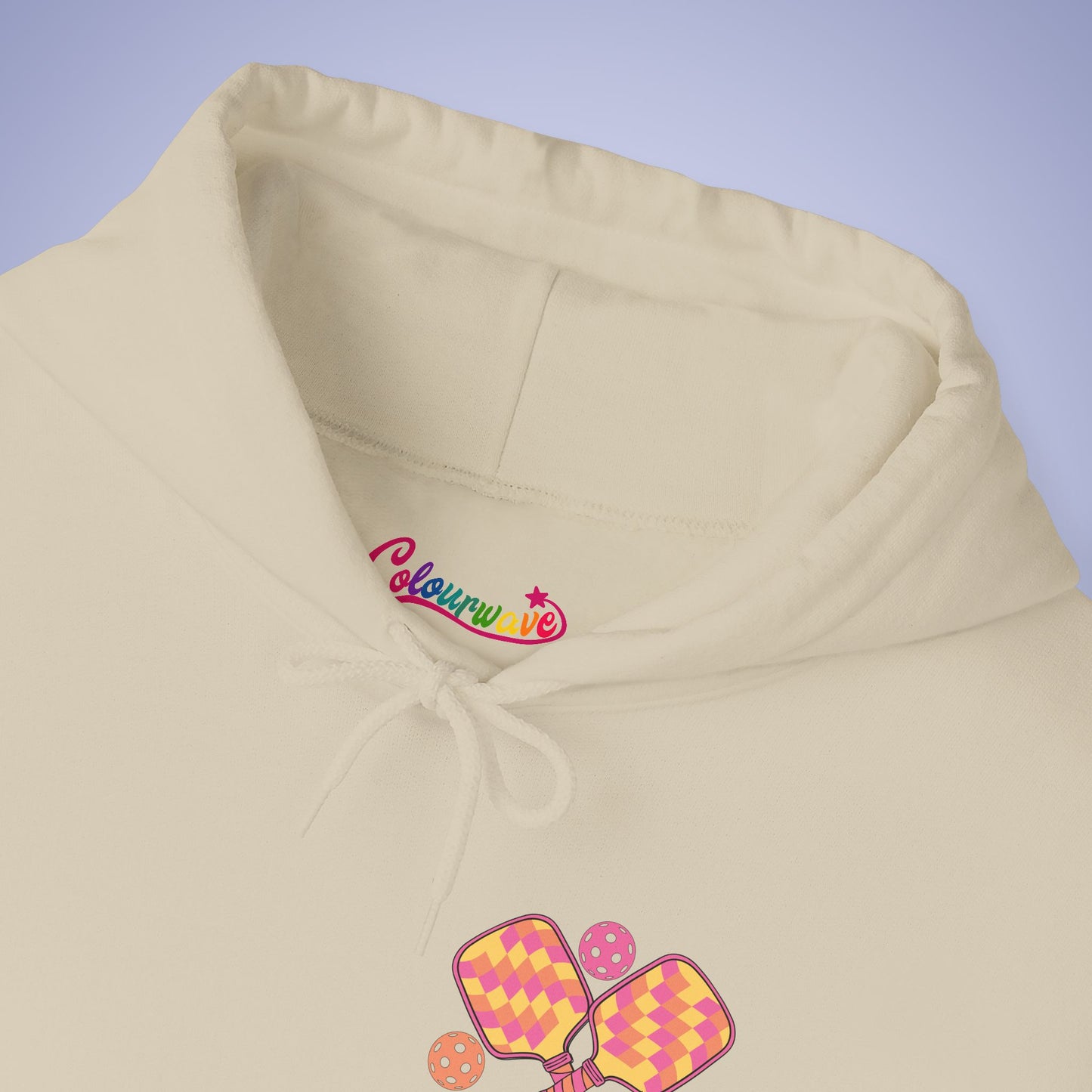 Diagnosed with a Chronic Dinking Disorder Pickleball Hoodie | Funny Pickleball Lover Gift Light Version