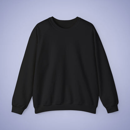 Blank Black Unisex Crewneck Sweatshirt