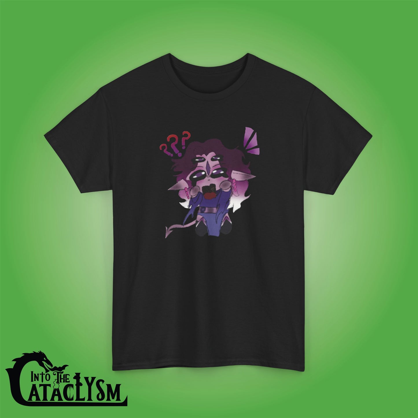 Morticia Cry Chibi Into the Cataclysm Unisex Graphic T Shirt