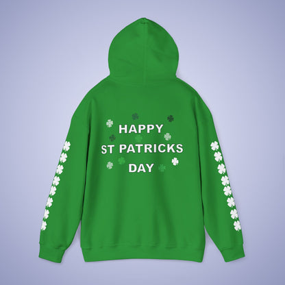 Lucky Mama St Patricks Day Green Unisex Hoodie Sweatshirt
