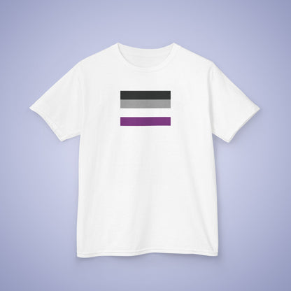 Asexual Flag Pride Kids Cotton T Shirt LGBTQ Pride Month