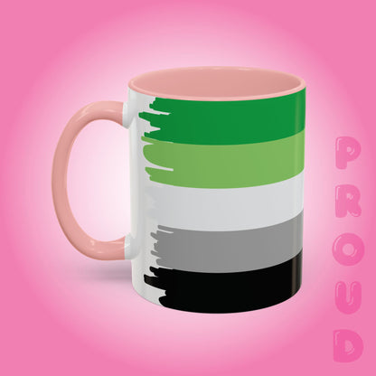 Aromantic Paint Style Coffee Mug