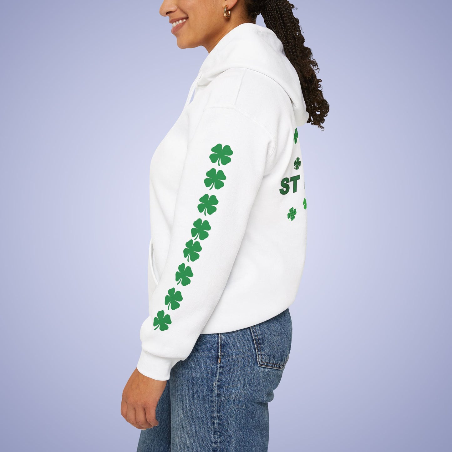 Lucky Papa St Patricks Day Unisex Hoodie Sweatshirt