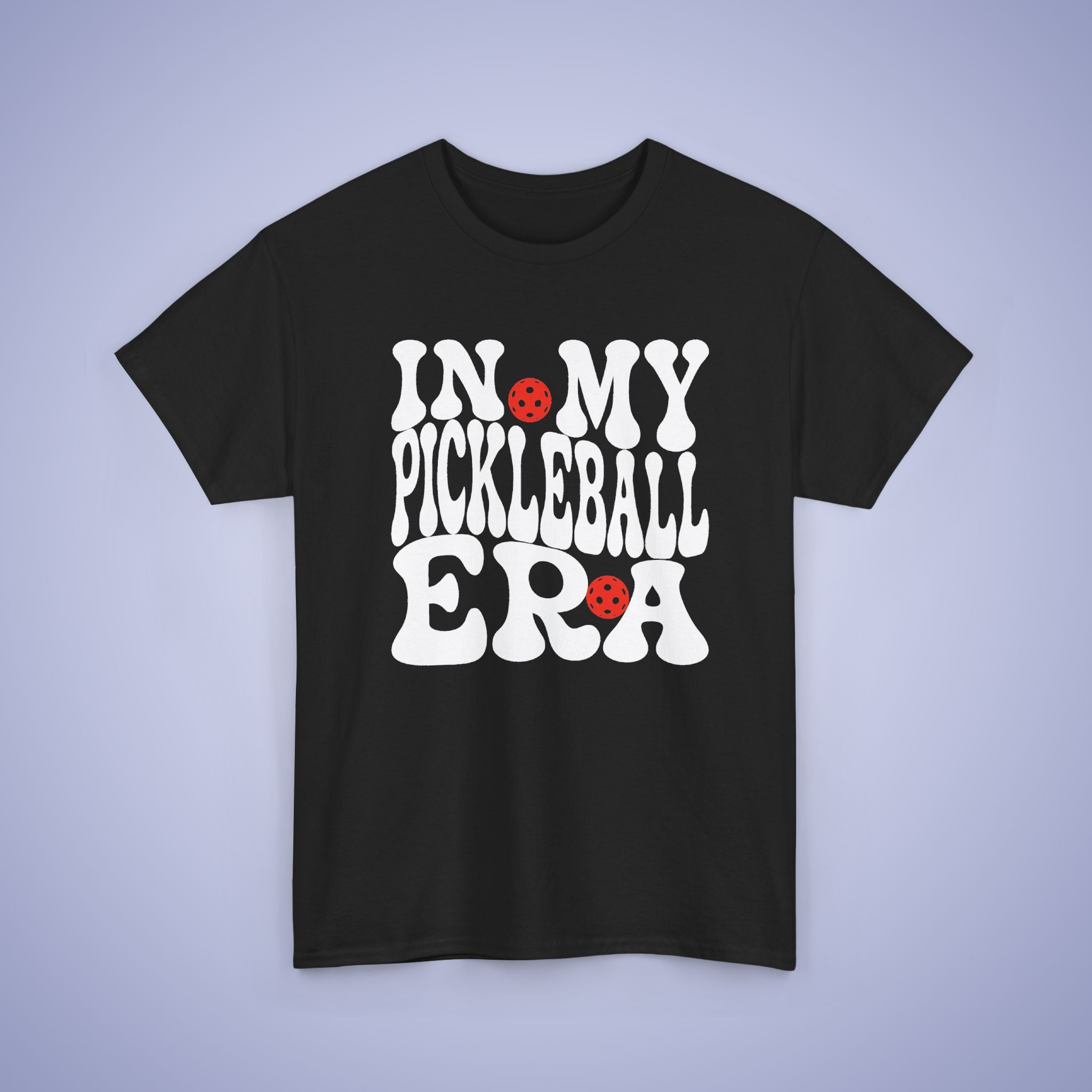 In My Pickleball Era Funny Pickleball T-Shirt | White Version