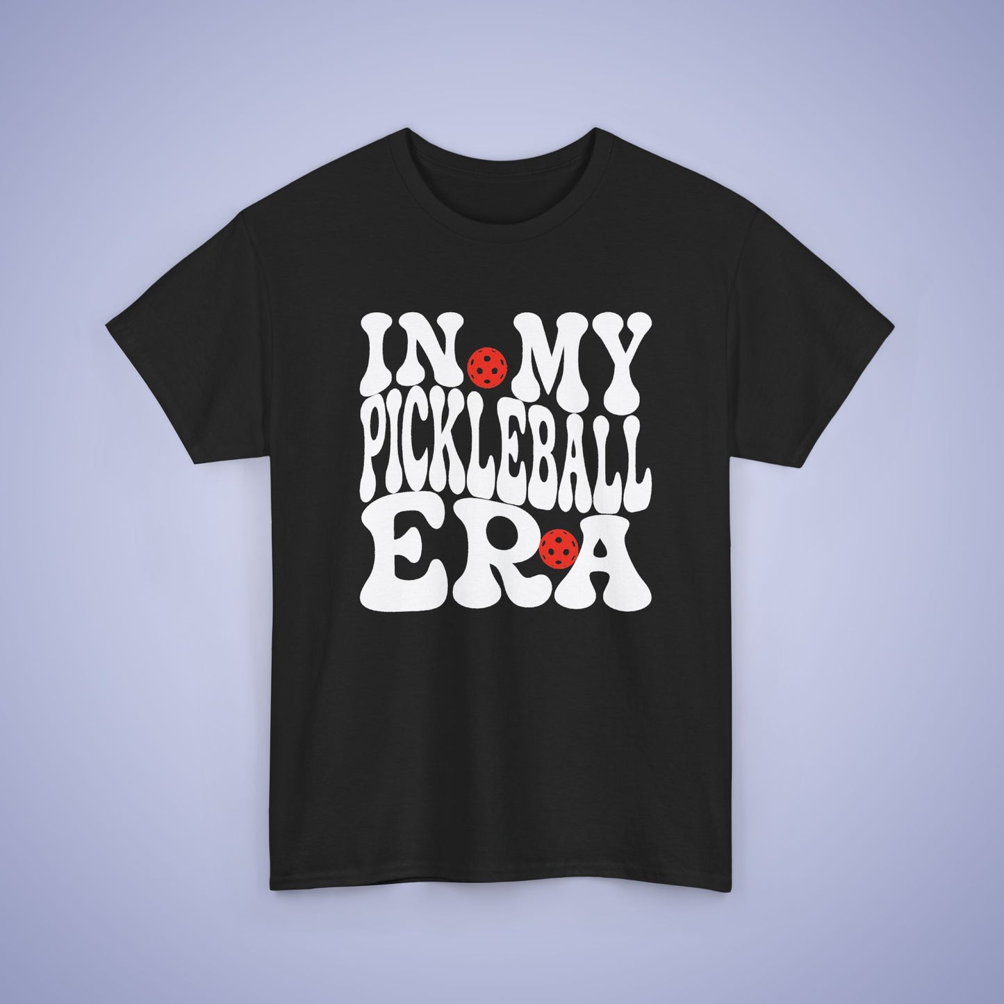 In My Pickleball Era Funny Pickleball T Shirt White Graphic Design