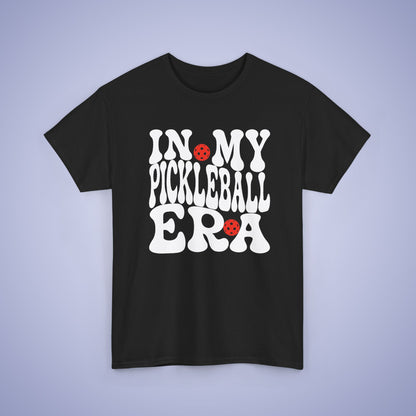 In My Pickleball Era Funny Pickleball T Shirt White Graphic Design
