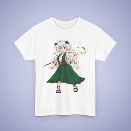 Woonina, Druid of the Sheep Unisex Oversized T Shirt