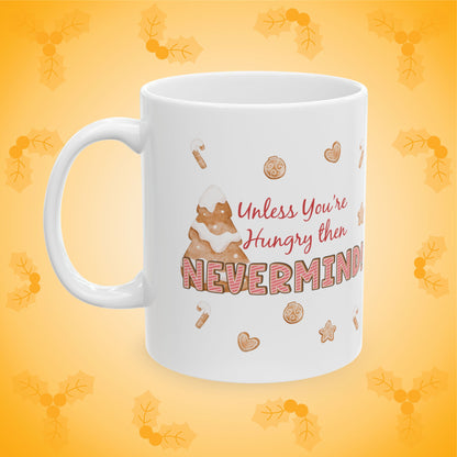 Catch us If You Can Gingerbread Man Christmas Mug